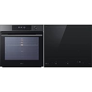 LG WS7D7632WB + LG CBIZ2437B - Oven & Cooktop Set