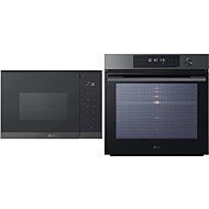 LG MG7Z2593B + LG WS7D7632WB - Built-in Oven & Microwave Set