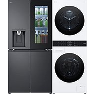 LG GMG960EVEE + LG WashTower WT1210WWF - Appliance Set