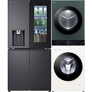 LG GMG960EVEE + LG WashTower WT1210EGF - Appliance Set