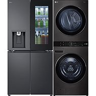 LG GMG960EVEE + LG WashTower WT1716BBF - Appliance Set