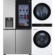 LG GSGV80PYLD + LG WashTower WT1716WWF - Appliance Set