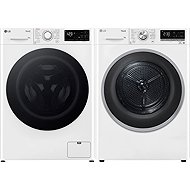 LG FASR3A04WW + LG RC91V9AVSN - Washer Dryer Set