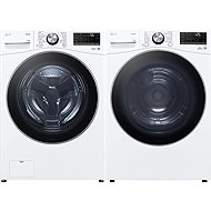 LG F0P3CYV2W + LG RH18U8AVCW - Washer Dryer Set