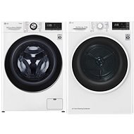 LG F4WV910P2  + LG RC82EU2AV4Q - Washer Dryer Set