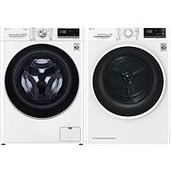 LG F4WV708P1 + LG RC81EU2AV4Q - Washer Dryer Set