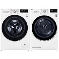 LG F4WV708P1 + LG RC81V9AV4Q - Washer Dryer Set