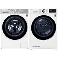 LG F610V10RW2W + LG RC91V9AV2W - Washer Dryer Set