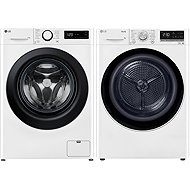 LG FPSR5A14WL + LG RC91V9AV4N - Washer Dryer Set