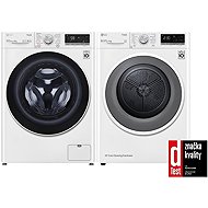 LG FA94V5UVW0 + LG RC91V5AV6N - Washer Dryer Set
