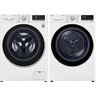 LG FA94V5UVW0 + LG RC91V9AV4N - Washer Dryer Set