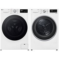LG FASR3A04WS + LG RC91V9AVSN - Washer Dryer Set
