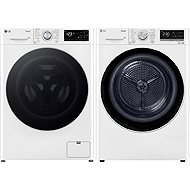LG FASR3A04WS + LG RC91V9AV4N - Washer Dryer Set