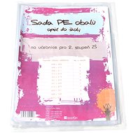 LINARTS "Back to School" Set - Mix of Sizes / 40mic, Transparent - Pack of 30 - Notebook Cover