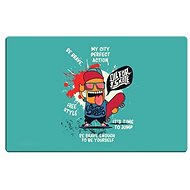 LINARTS s motivem CRAZY SKATE, 67 x 44 cm - Writing Pad