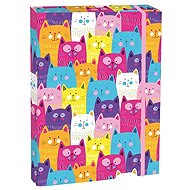 LINARTS s gumou Meow A4 - Desky na sešity