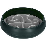 Eat Slow Live Longer Tumble slow motion, grey, 20 cm - Dog Bowl