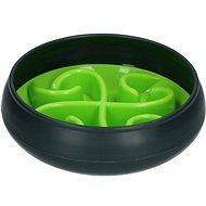 Eat Slow Live Longer Tumble slow motion, green, 20 cm - Dog Bowl