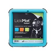 LickiMat Keeper for licking pads, turquoise - Dog Bowl