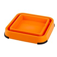 LickiMat Keeper Outdoor for lick pads, orange - Dog Bowl
