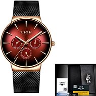 Lige 9936-3. + FREE gift - Women's Watch