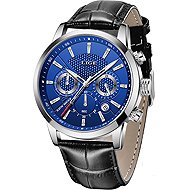 LIGE Valor Men' s Watch, Blue - Watch