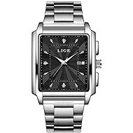 LIGE Brightfang silver, black - Watch