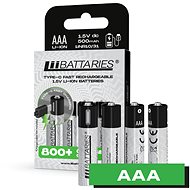 LIIBATTARIES Rechargeable battery AAA - 500 mAh USB-C - Rechargeable Battery