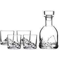 LIITON Everest Whiskey set decanter + 4 glasses - Whisky Set