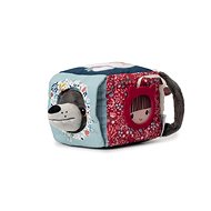 Lilliputiens - Textile Activity Cube - Louis the Wolf - Interactive Toy