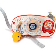 Lilliputiens - Textile Steering Wheel Panel - Farm Car - Toy Steering Wheel