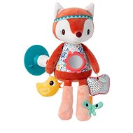Lilliputiens, travel plush toy with activities, Alice the fox - Pushchair Toy