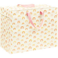 A Little Lovely Company Storage Bag XL Rainbow - Storage Box