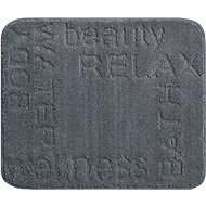 LineaDue Feeling Bathroom mat, anthracite, 40 × 50 cm - Bath Mat