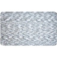 LineaDue Touchme Bathroom mat, silver, 65 × 115 cm - Bath Mat