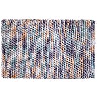 LineaDue Punto Bathroom mat, silver taupe, 60 × 100 cm - Bath Mat