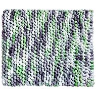LineaDue Punto Bathroom mat, silver lime - Bath Mat