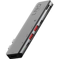 LINQ Pro USB-C 10Gbps Multiport Hub with 4K HDMI and Thunderbolt Passthrough for MacBook - Port Replicator