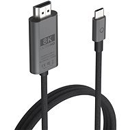 LINQ 8K/60Hz USB-C to HDMI Pro Cable 2m - Space Grey - Videokábel