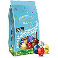 Lindt LINDOR egg mixture - bag blue 180 g - Sweets