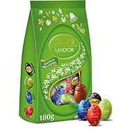 Lindt LINDOR eggs green mix 180 g - Sweets