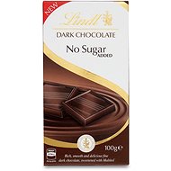 Lindt Dark chocolate without added sugar 100 g - Chocolate