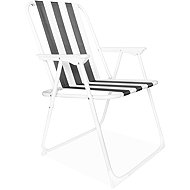 Linder Exclusiv PO2600SA Armchair grey with stripes - Garden Chair