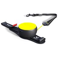 Lishinu Light Lock Neon Hand-Free Yellow - Leash