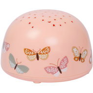 A Little Lovely Company lamp with projector butterflies - Light Projector