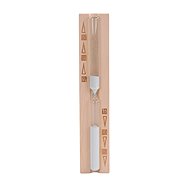 4Living pine wood clock - Sauna Hourglass