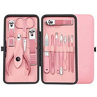 Livefy Mani Care 12 pcs, pink - Manicure Set