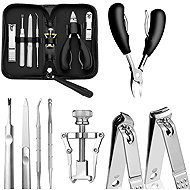 Livefy Nail Nippers 8 pcs, black - Manicure Set