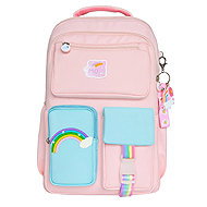 Livefy Rainbow Cloud Kids School Backpack Pink - School Backpack