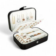Livefy Jewellery box Velvet, black - Jewellery Box